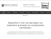 Tablet Screenshot of granietcompany.nl